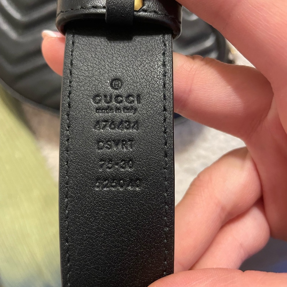 Gucci Black and Gold Satchel with Luxurious Leather Finish